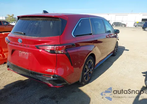 2021 Toyota Sienna Xse из США, поврежденный, VIN 5TDXRKECXMS016048